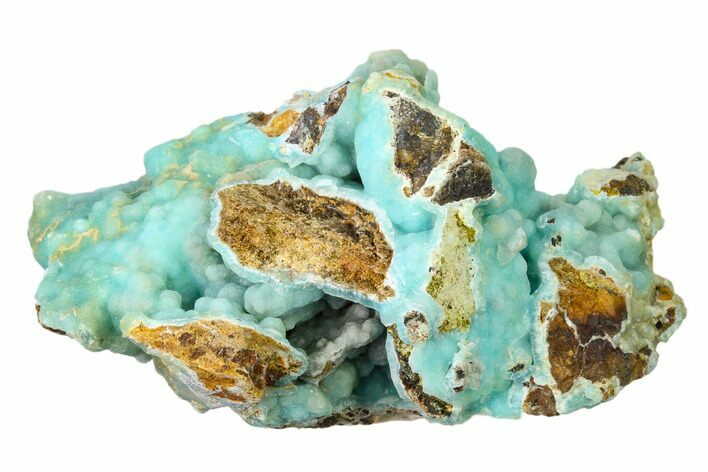 Blue, Botryoidal Hemimorphite - China #160740